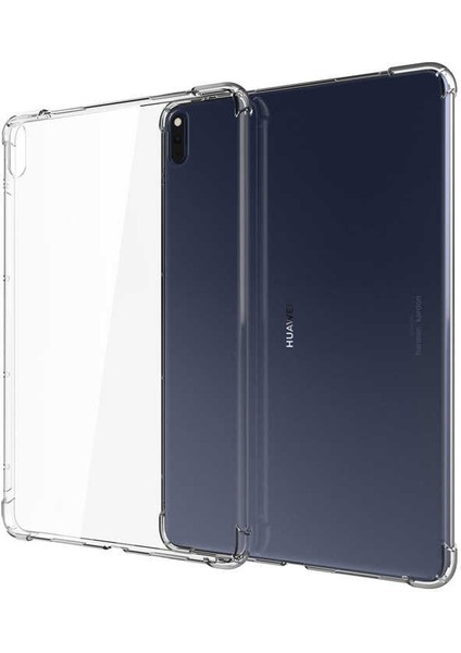 Huawei Mate Pad 10.4 Kılıf Darbe Emici Anti Shock Tablet Kılıf Şeffaf