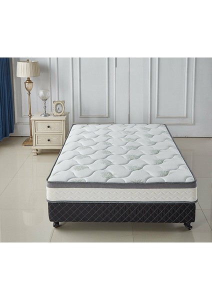 Aloevalley 100 x 190 cm Pedli Yaylı Yatak Lüx Yaylı Yatak Genç Yetişkin Çocuk Yatakları fiyatları