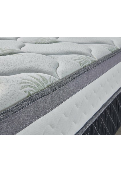 Aloevalley 150 x 200 cm Pedli Yaylı Yatak Lüx Yaylı Yatak Genç Yetişkin Çocuk Yatakları