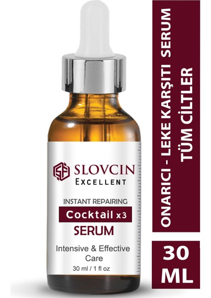 C Vitamin + Collagen + Hyaluronic Acid Içerikli Cilt Bakım Serumu