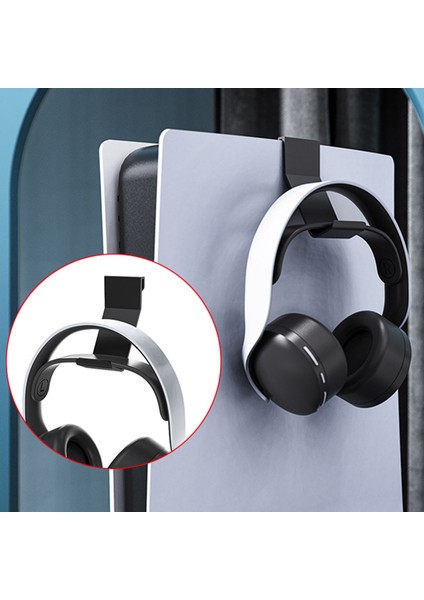 Kulaklık Tutucu Kontrol Cihazı Ps5 Konsolu Için Standı Dağı Braketi Depolama Rafı (Yurt Dışından)