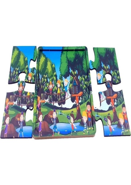 Woodylife Ilk Puzzlem Bebek Zürafa,mavi Koala,koyun ve Ağaç Evde Oynayan Çocuklar 4 Lü 4 Parça Puzzle Yapboz Eğitici Çocuk Oyuncak modelleri
