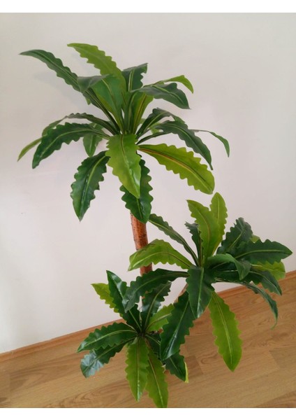Yapay Dracena Ağacı 1.40 Metre Boy 3 Gövdeli Islak Doku