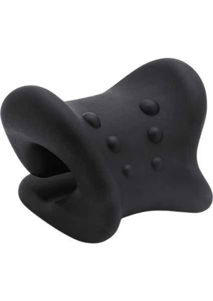 F Fityle Chiropractic Masajı Için Boyun ve Omuz Gevşetici Cihazı 6 Nokta Siyah