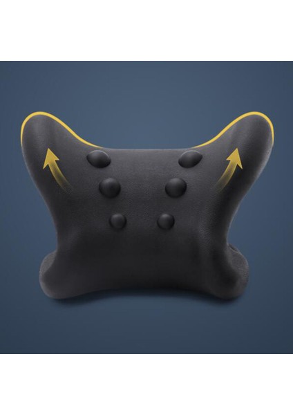 F Fityle Chiropractic Masajı Için Boyun ve Omuz Gevşetici Cihazı 6 Nokta Siyah fiyatları