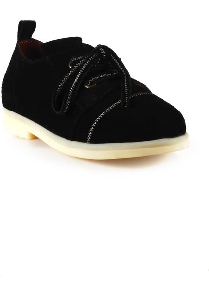 Siyah Süet Kadın Düz Ayakkabı fiyatları