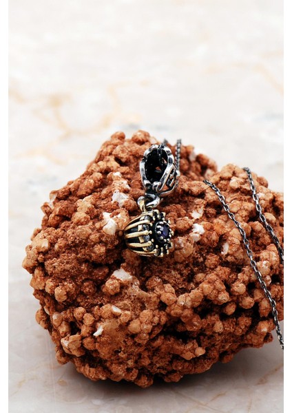 Pırlanta Model Tektaş Elişi Gümüş Kolye 7301 fiyatları