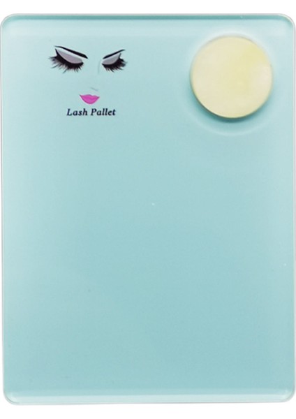 F Fityle Mavi Akrilik Kirpik Uzatma Kılıfı Palet Tutucu Grefting Contası fiyatları