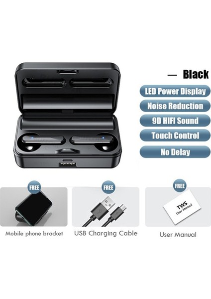 Kablosuz 5.0 Kulaklık Stereo Spor Su Geçirmez (Yurt Dışından) fiyatları