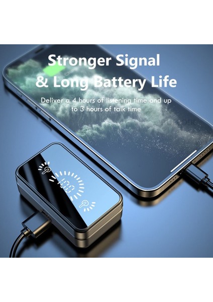 Kablosuz 5.0 Kulaklık Stereo Spor Su Geçirmez (Yurt Dışından) indirimleri