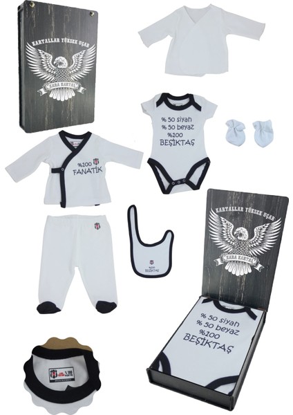 Orijinal Bebek Hastane Çıkışı Özel Tasarım Ahşap Kutulu