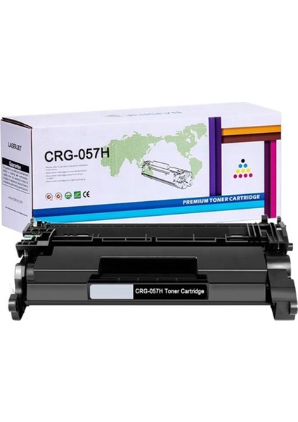 Canon CRG-057H Muadil Toner Çipsiz