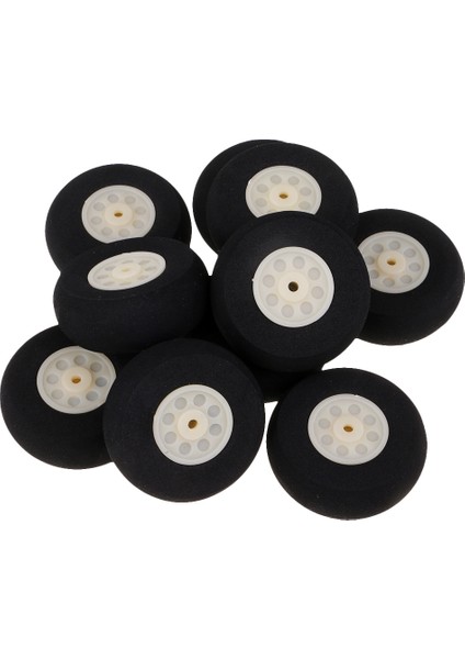 10 Adet Rc Uçak Tekerlekleri 50MM Çap Uçak Sünger Tekerlekler Lastik (Yurt Dışından) modelleri