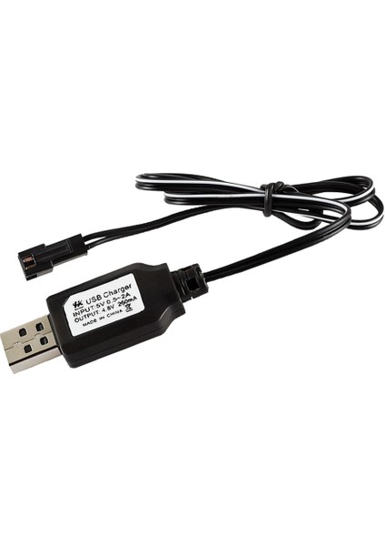 Strade Store Rc Pil Şarj USB 4.8 V Nıcd Nimh Rc Model Pil USB Şarj 250MA (Yurt Dışından)