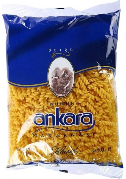 Ankara Burgu Makarna 500GR x 20