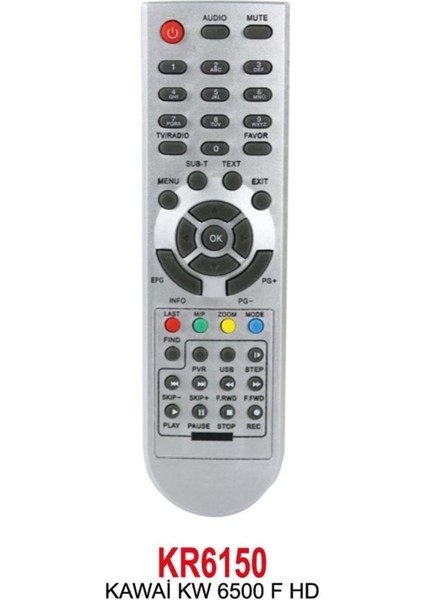 KR6150 Kawai 6500 Hd Kumandası