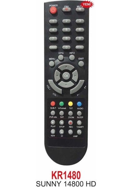 KR1480 Sunny 14800 Hd Kumandası
