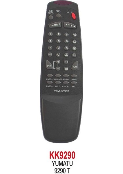 KK9290 Yumatu 9290 Tv Kumandası