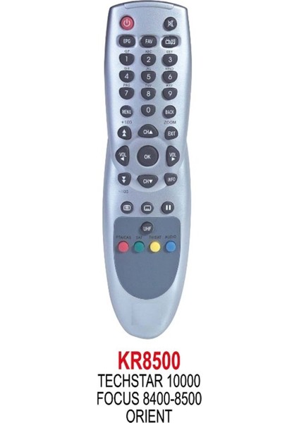 KR8500 Focus 8400-8500-8700 Techstar 7700-10000-11000-12000-ORIENT Kumandası