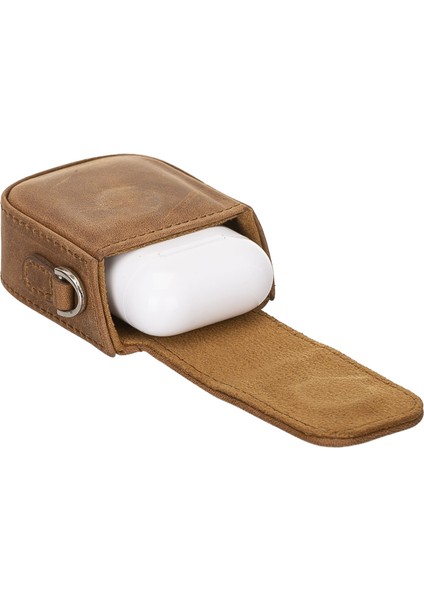 Jojo Airpods Kulaklık Kılıfı G2 Taba
