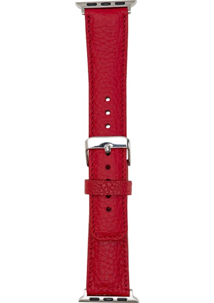Apple Watch Uyumlu Deri Kordon 42-44MM Erc2 Kırmızı indirimleri