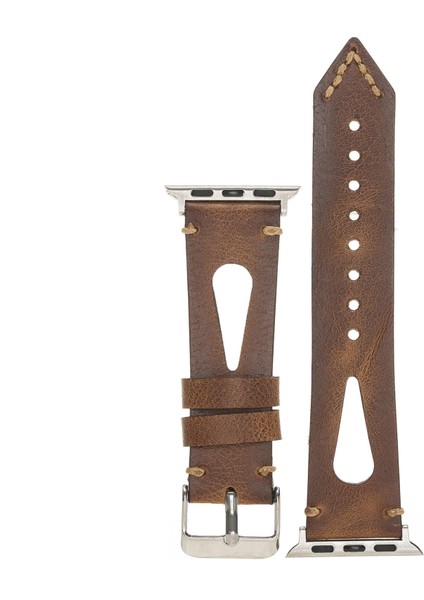 Apple Watch Uyumlu Deri Kordon 38-40MM Taba modelleri