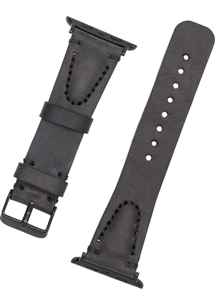 Apple Watch Uyumlu Deri Kordon 42-44MM Tn1 Avila
