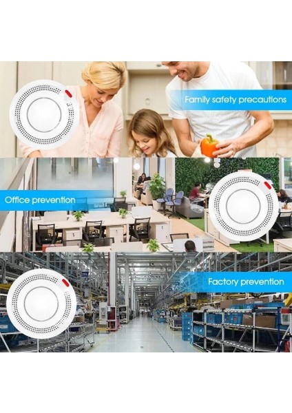 smart Wifi Akıllı Duman Dedektör Sensörü modelleri
