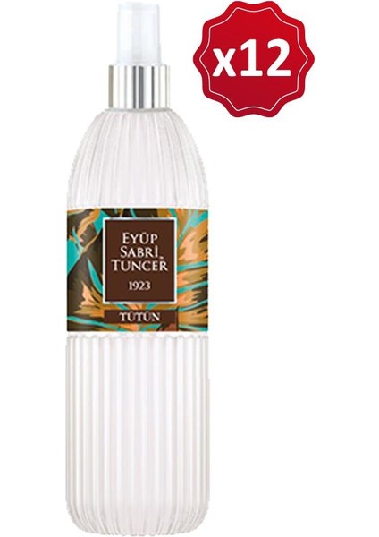 Tütün Kolonyası Silindir Pet Şişe Sprey 150 ml x 12