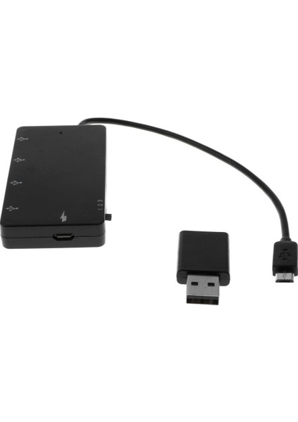 4port Micro USB Otg Hub Host Şarj Kablosu Adaptörü Kart Okuyucu Android Için (Yurt Dışından)