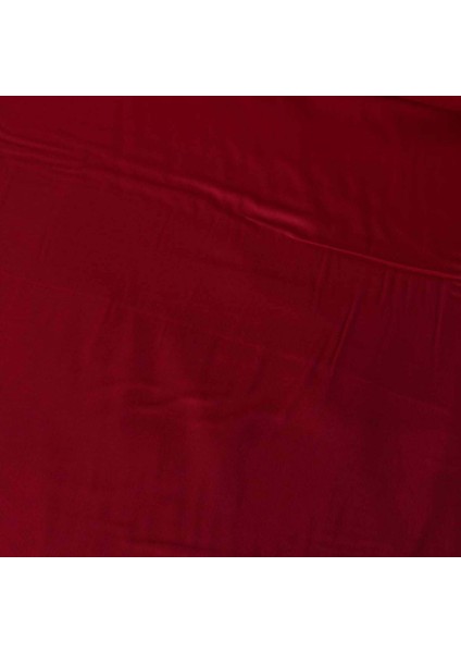 Ateş Kırmızı Penye Saten Kumaş