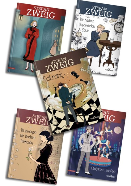 Satranç - Bir Kadının Yaşamından 24 Saat - Stefan Zweig - 5 Kitap