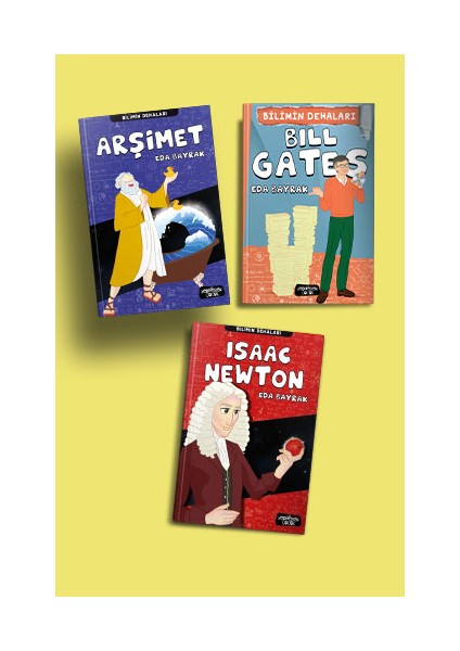 Bilimin Dehaları Seri 3 Kitap - Eda Bayrak
