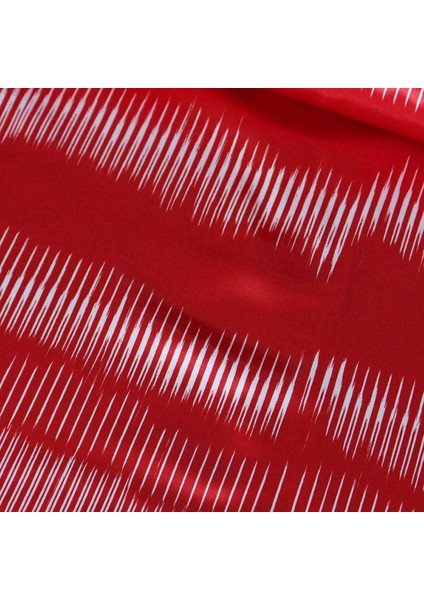 Kırmızı Beyaz Geçişli Kutnu Kumaş