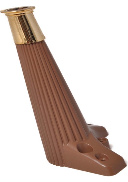 Zirve Çizgili Plastik Ayak Baza Koltuk Kanepe Ayağı Puf Tv Ünitesi Ayağı Tek Adet 20 cm Ceviz Renk fiyatları