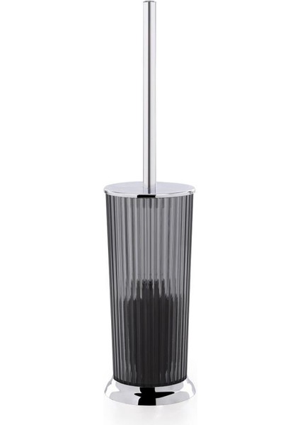 Nely Şeffaf Siyah Tuvalet Fırçası