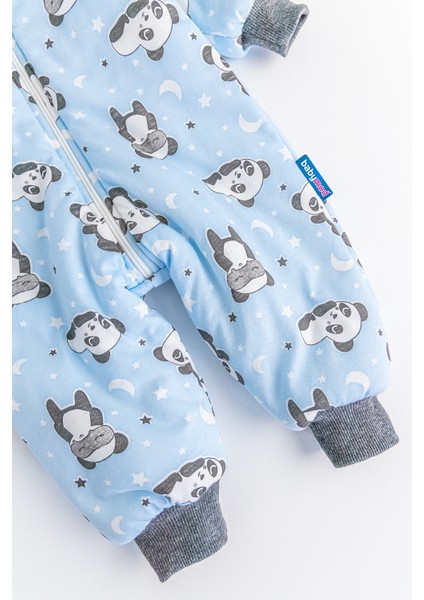 Panda Figürlü Erkek Bebek/çocuk Uyku Tulumu fırsatları