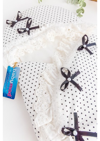 Puantiye Desenli Kız Bebek Kundak modelleri