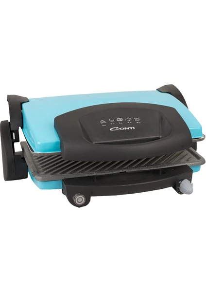 CG-930 Crispy Trendy Turkuaz 2000 W Granit Tost Makinesi