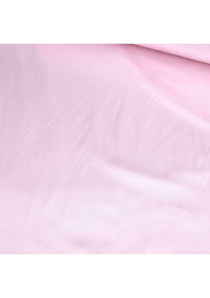 Pembe Parlak Saten Kumaş