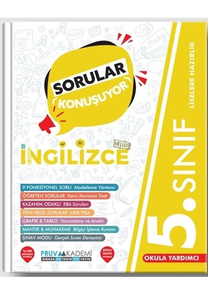 5. Sınıf Sorular Konuşuyor Ingilizce Soru Bankası