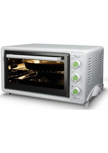 LX-3675 Usta Börekçi 40 Lt Mini Fırın - Yeşil Elma