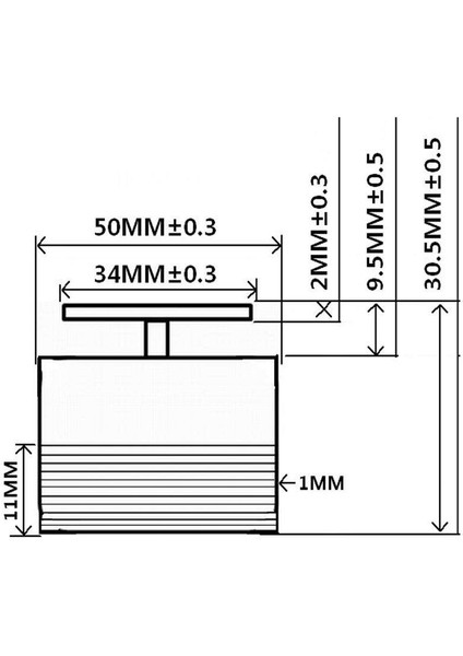 50MM Tam Aralık Titreşim Hoparlör (Yurt Dışından)