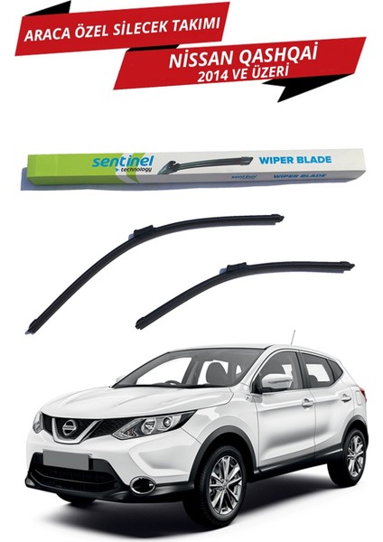 Nissan Qashqai Sentinel Marka Silecek Takımı Sağ ve Sol