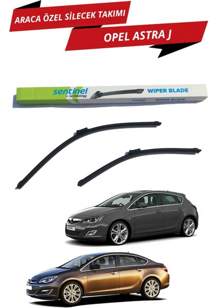 Opel Astra J Sentinel Ön Silecek Takımı Sağ ve Sol
