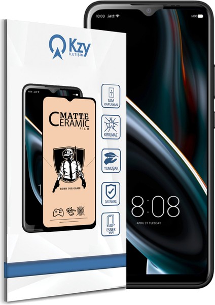 Reeder P13 Blue Max 2021 128GB Tam Kaplayan Mat Seramik Nano Esnek Ekran Koruyucu Cam