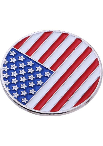 Alaşım 2.4 cm Golf Topu Marker Alaşım Profesyonel Golf Eğitimi Yardımları Aksesuar (Yurt Dışından)