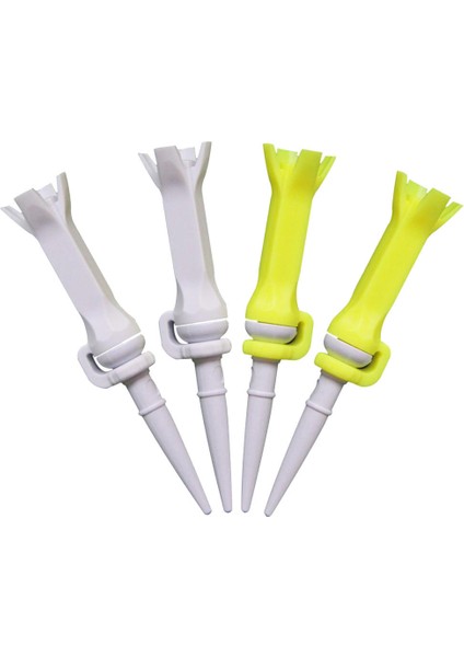 4 Golf Rehberi Tee Pu Plastik Dalış Aralığı Eğitimi Için Dönebilen Odaklı Tee (Yurt Dışından) fiyatları