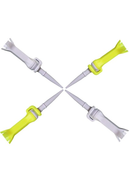 4 Golf Rehberi Tee Pu Plastik Dalış Aralığı Eğitimi Için Dönebilen Odaklı Tee (Yurt Dışından) modelleri