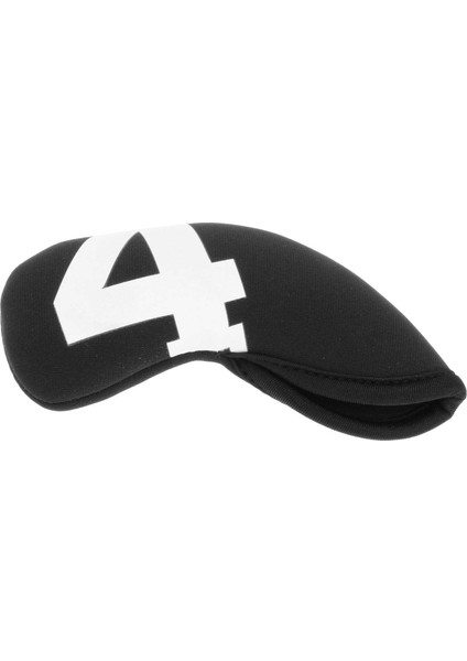 10 Adet Golf Demir Headcover Su Geçirmez Kafa Kapak Golfçü Koruma 4-9, A ~ 'li Siyah (Yurt Dışından) indirimleri